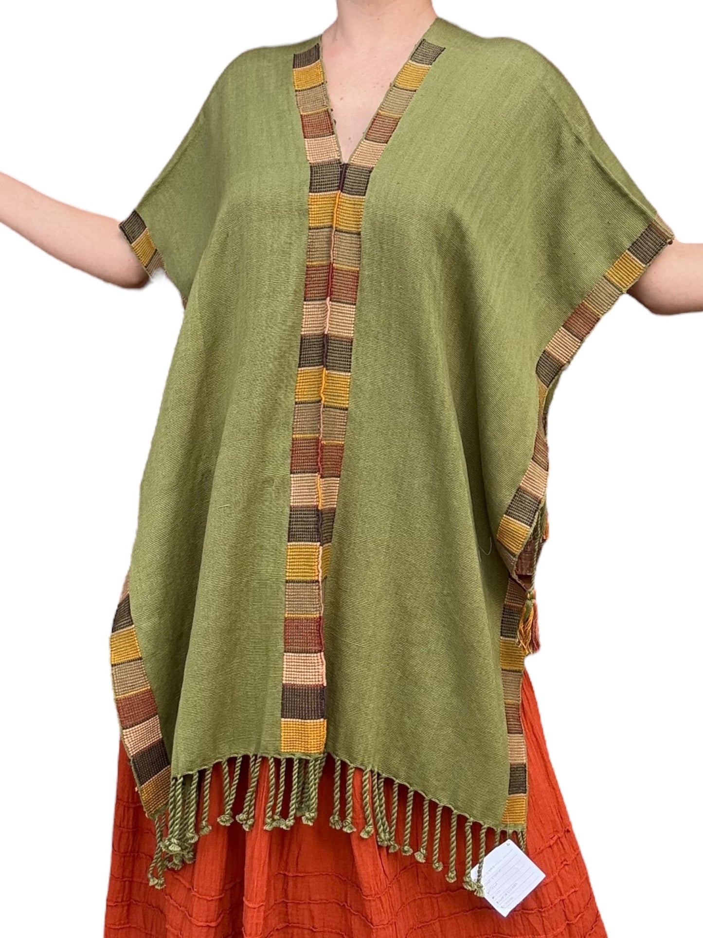 Poncho Oxchuc verde