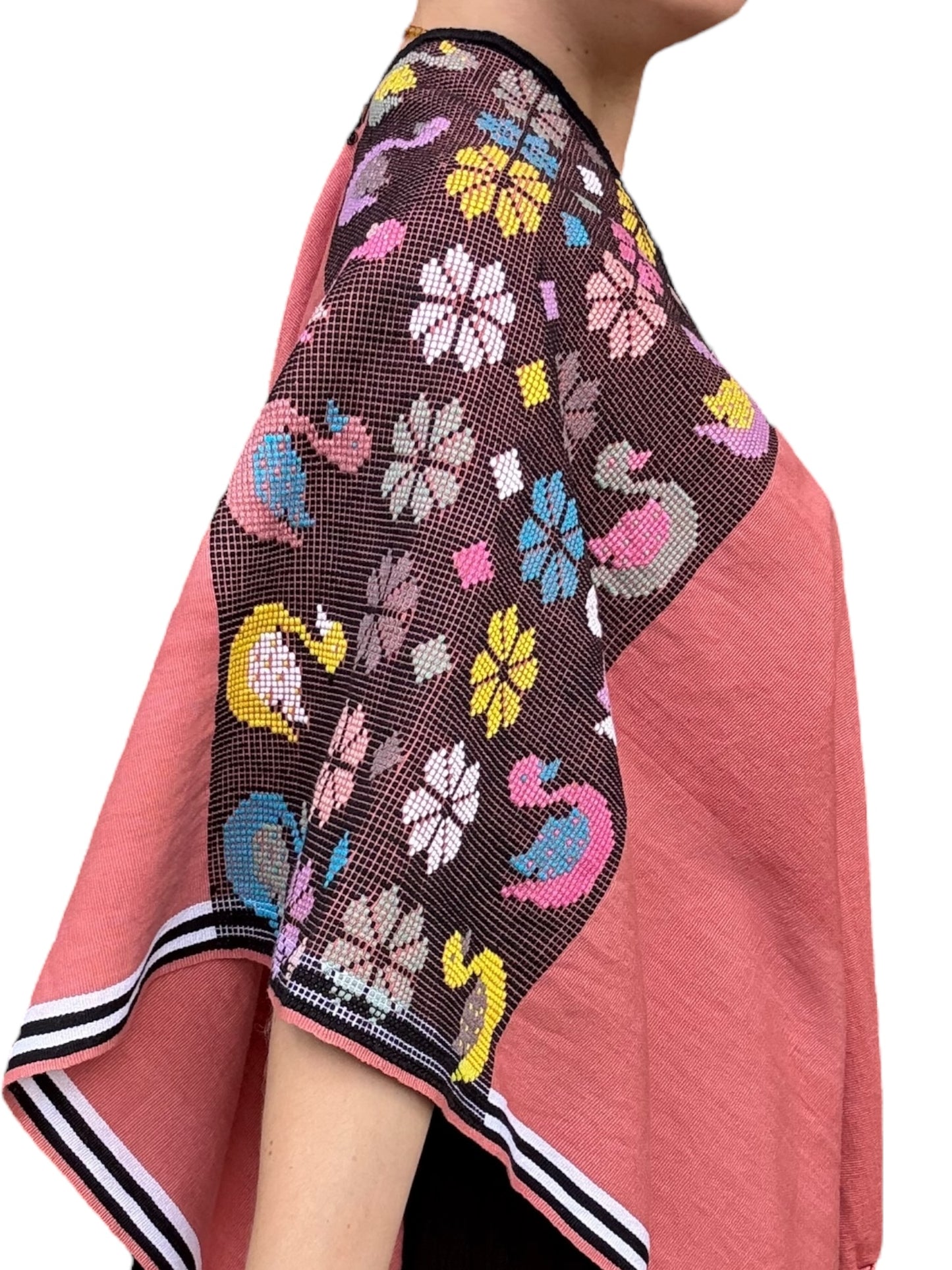 Capa Poncho San Juan Cancuc Patos