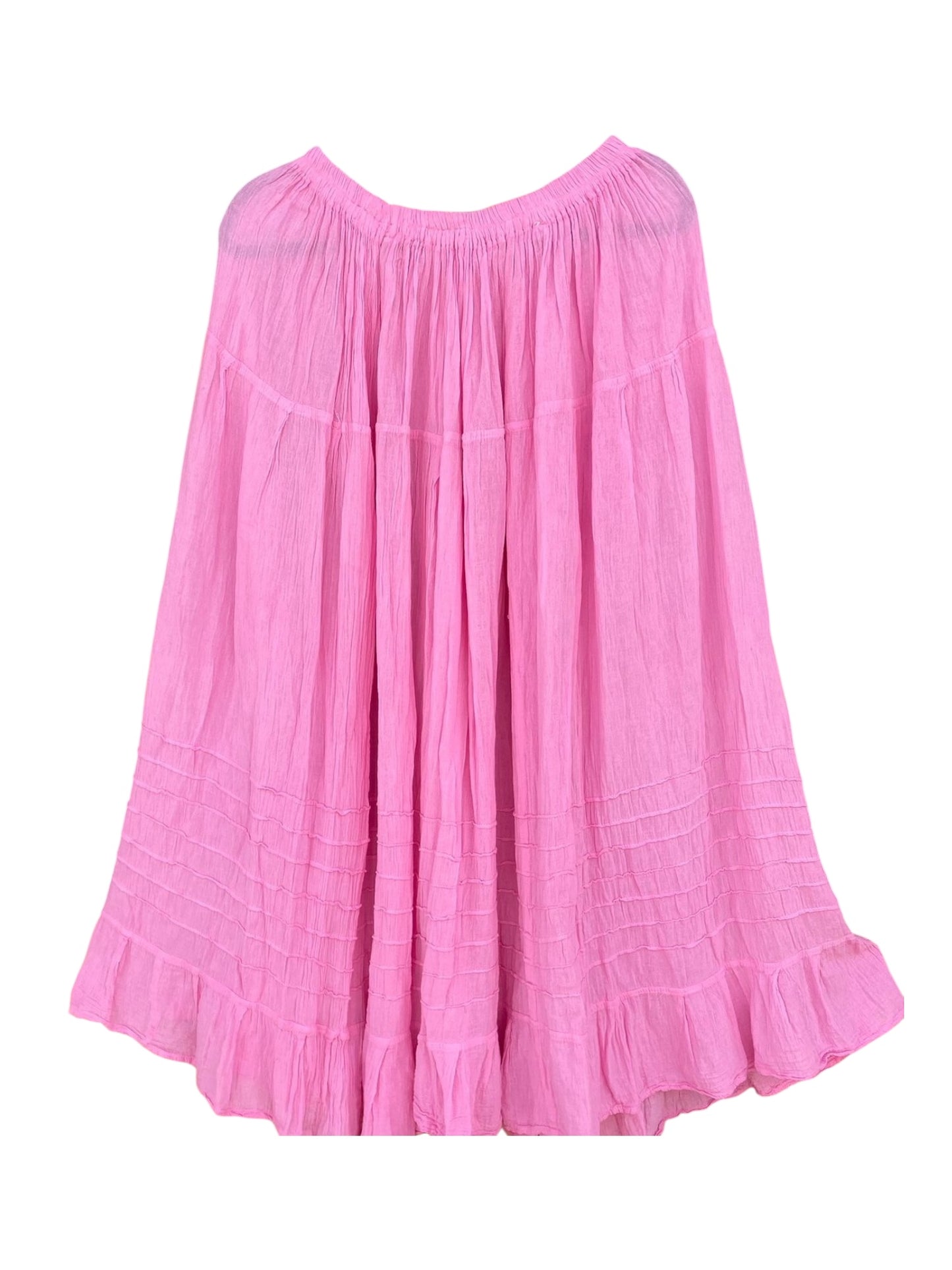 Falda de manta delgada teñida con tintes naturales