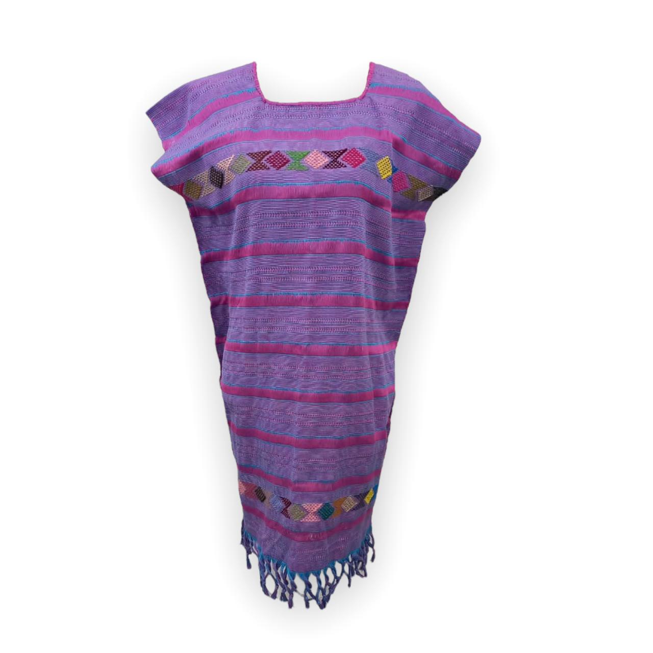 Vestido Huipil Artesanal Mexicano modelo Alima