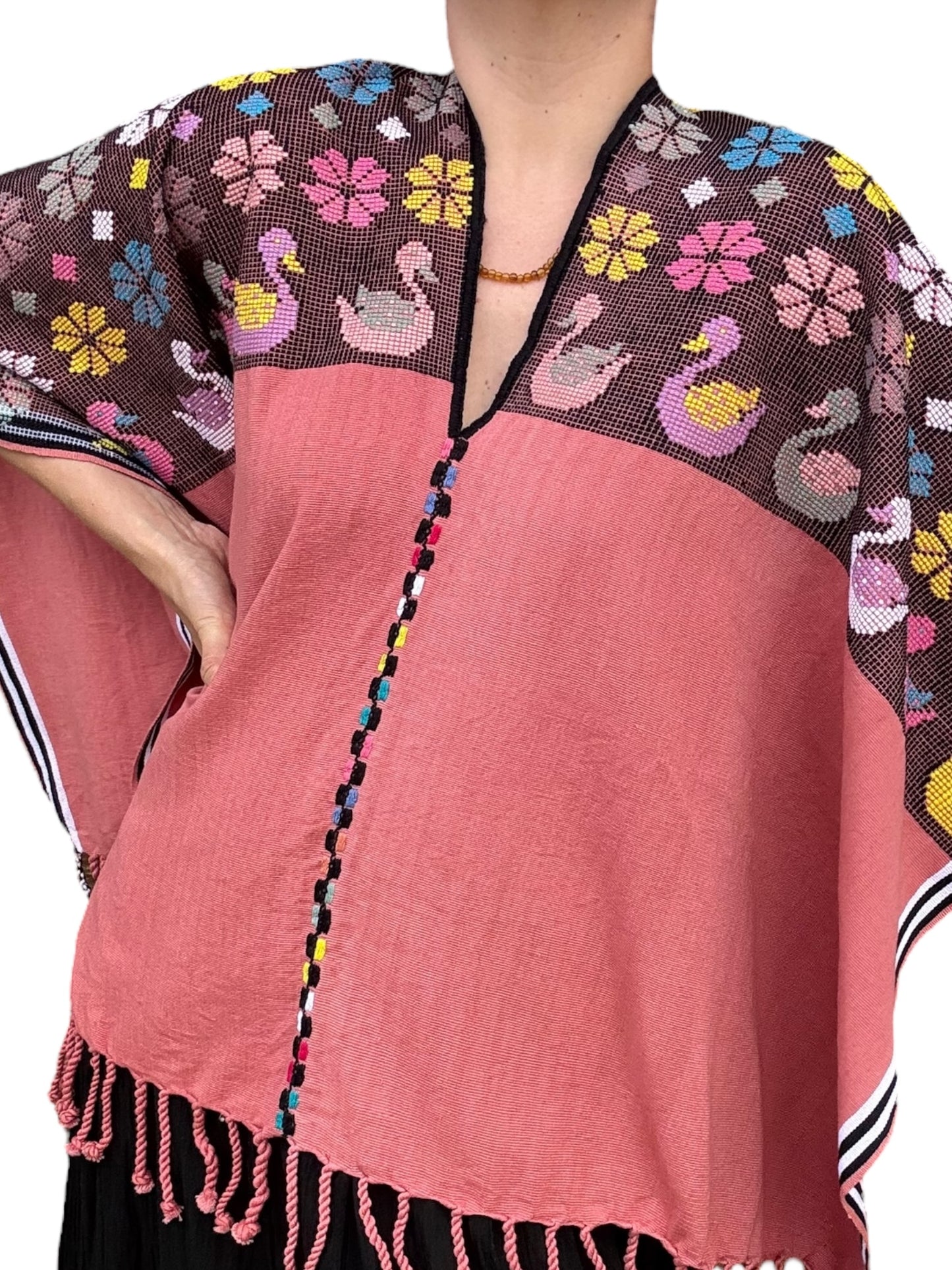 Capa Poncho  San Juan Cancuc Patos