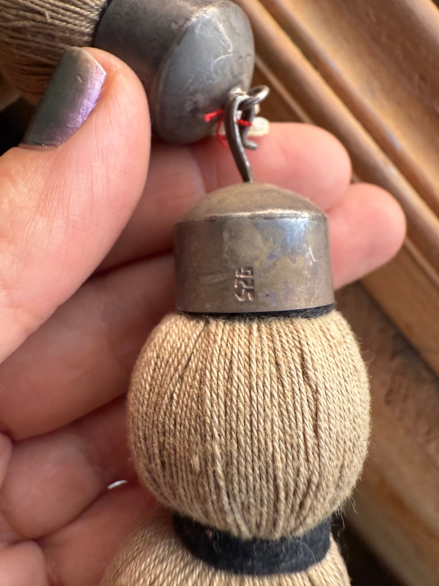 Collar de Jade, Plata 925 e Hilo