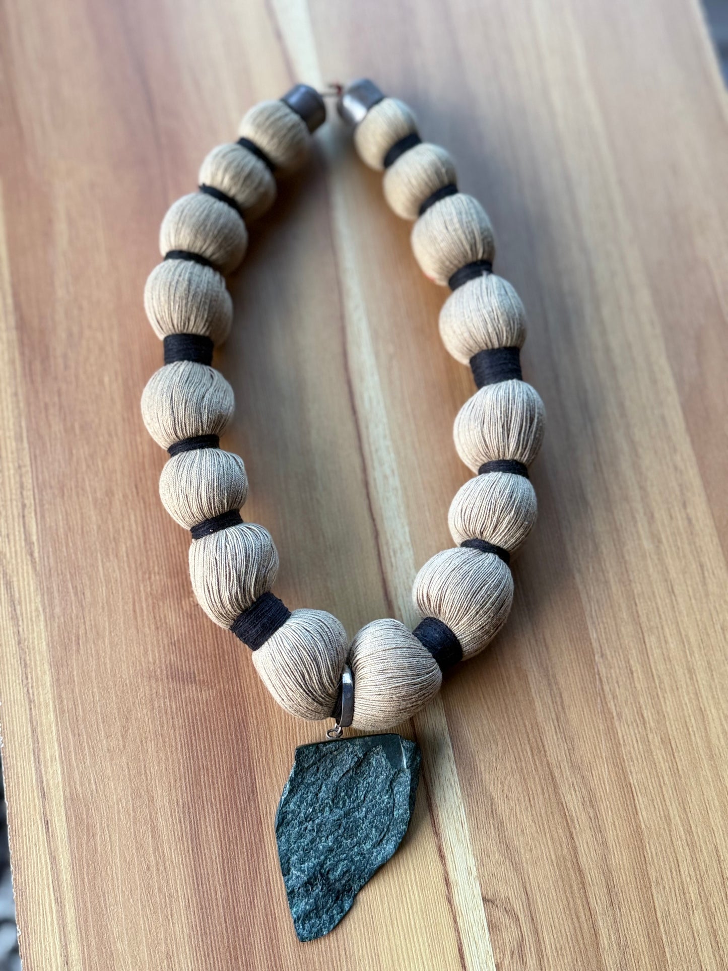 Collar de Jade, Plata 925 e Hilo