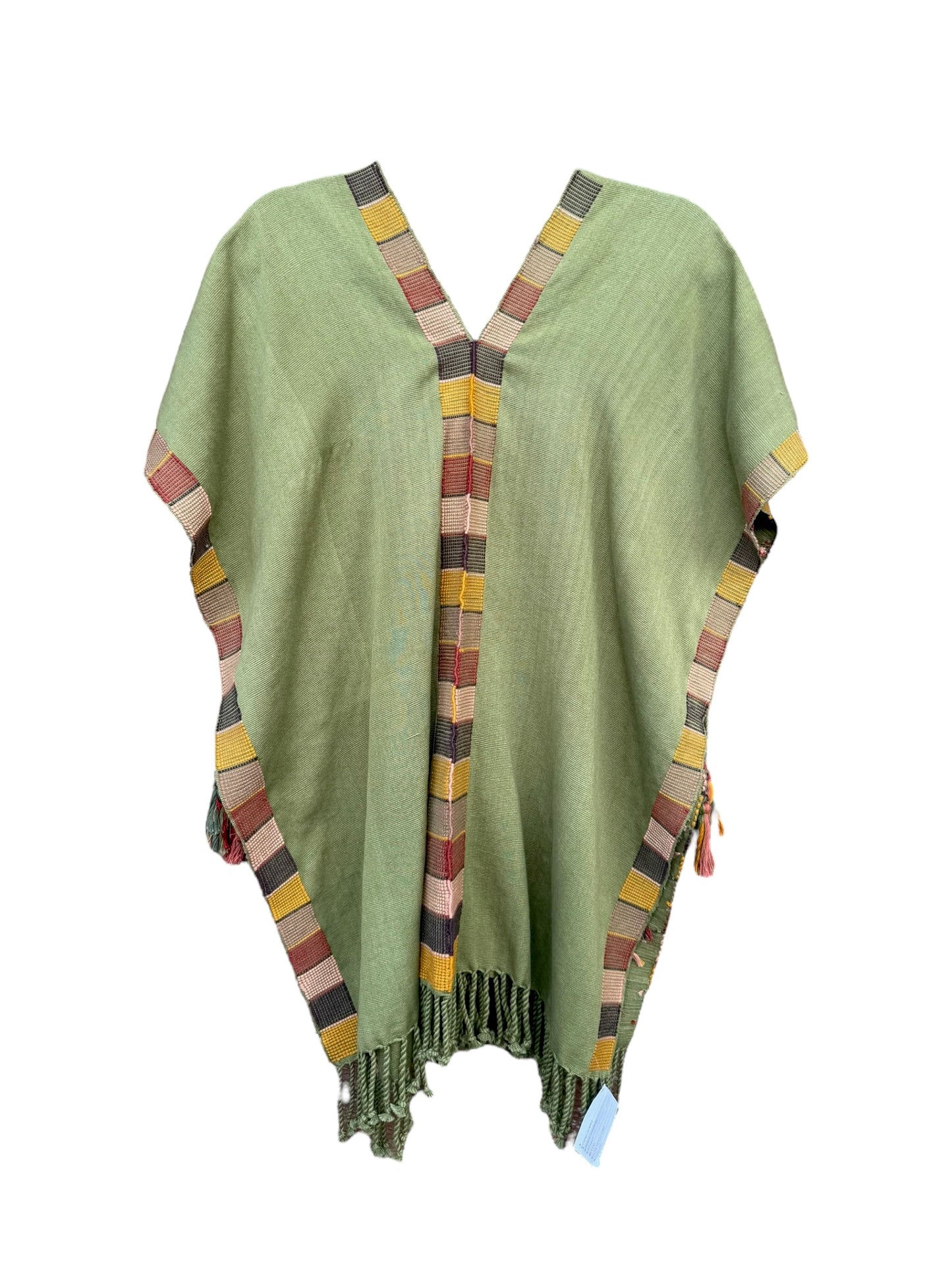 Poncho Oxchuc verde