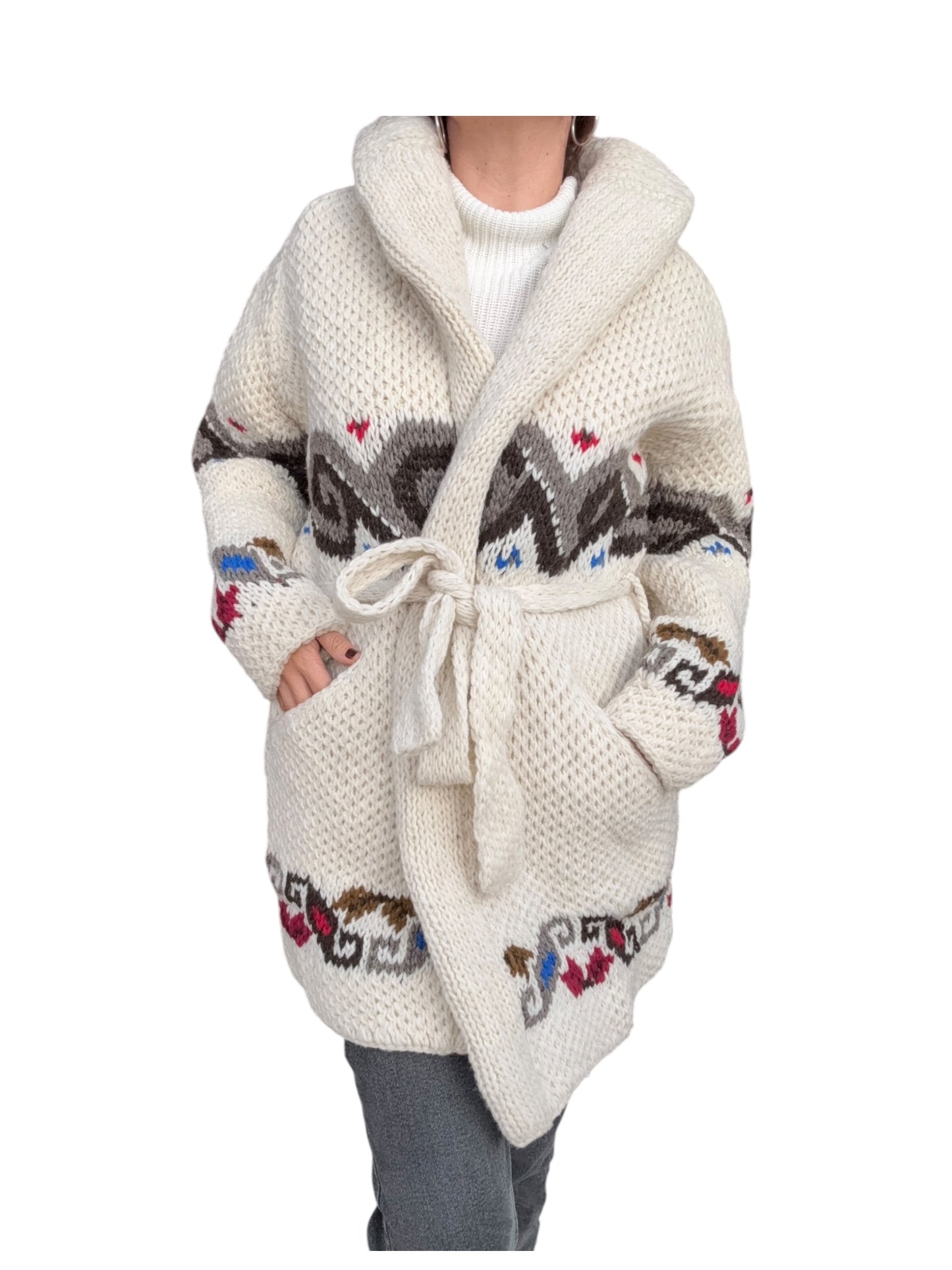 Abrigo Marilyn de Lana de Borrego