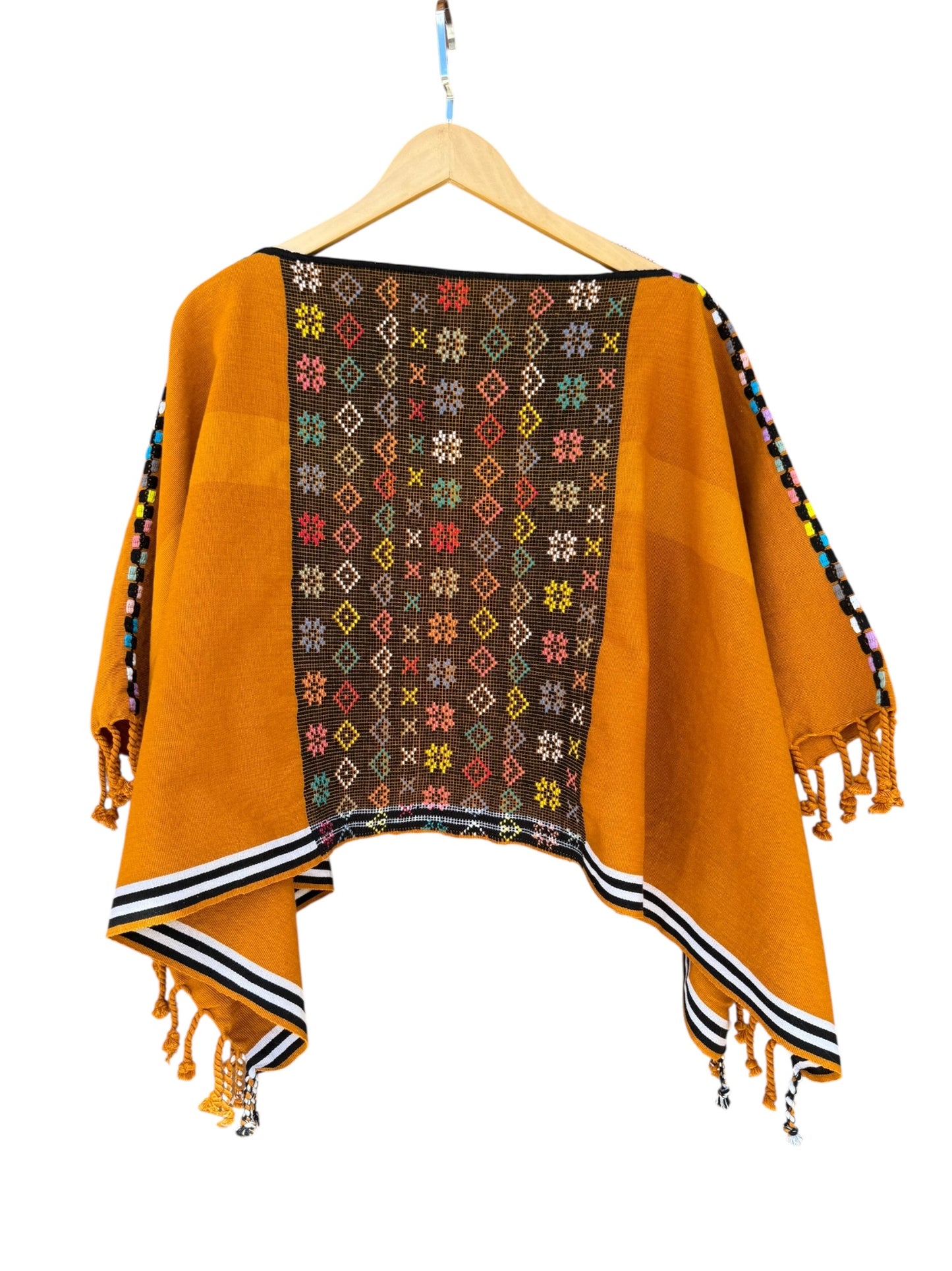 Capa Poncho  San Juan Cancuc Corazones