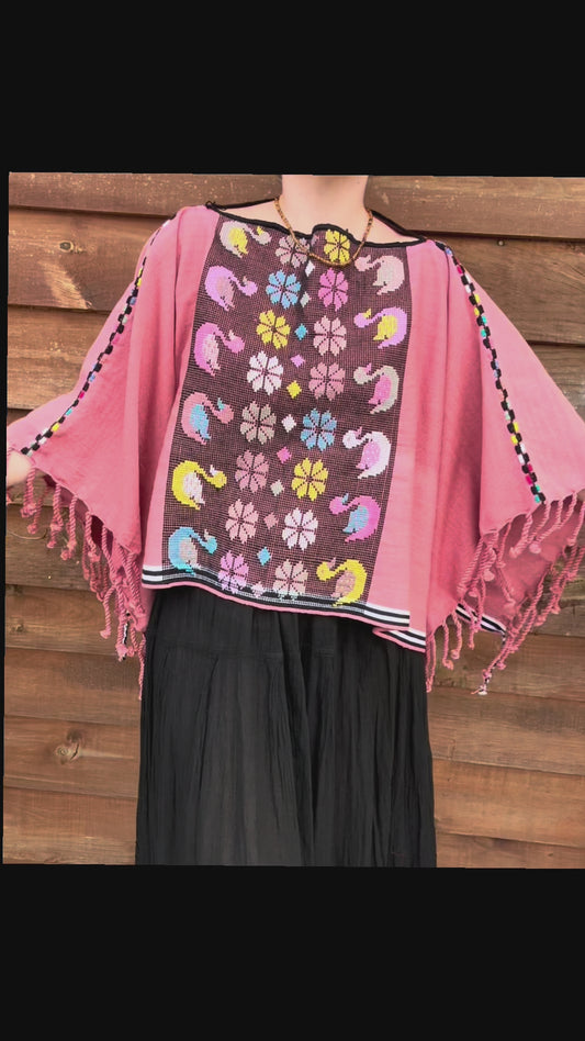 Capa Poncho  San Juan Cancuc Patos