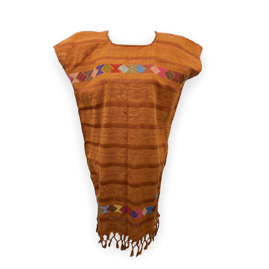 Vestido Huipil Artesanal Mexicano modelo Alima