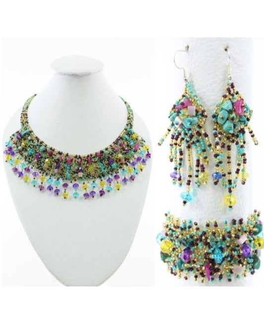 Juego de Accesorios de Chaquira modelo Ana
