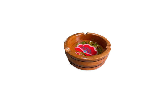 Cenicero de Madera Pintados Mexicanos
