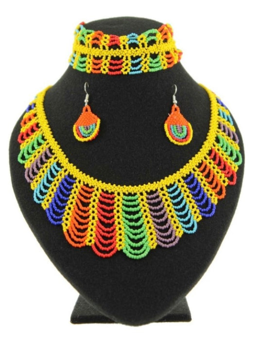 Juego de Accesorios de Chaquira modelo Cortina