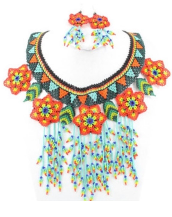 Juego de Accesorios de Chaquira modelo Olga