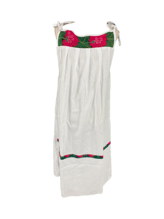 Vestido Bordado Artesanal Mexicano modelo Playa de Oro